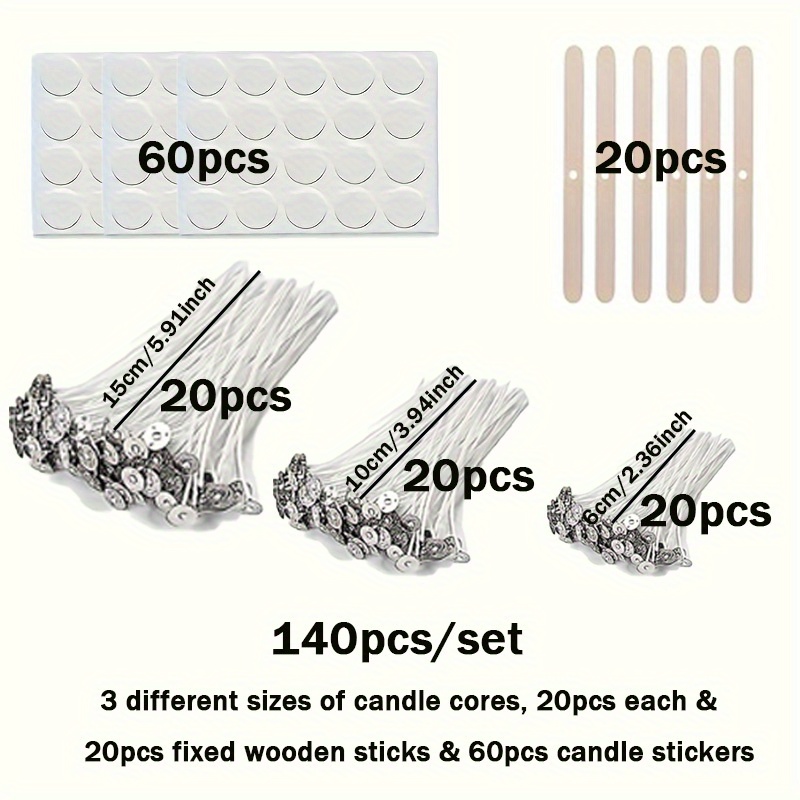 TEMU Diy Candle Making Kit Supplies For Beginners, Soy Wax Diy Candle Making For Adults, With 43.96oz/1300ml Candle Making Pouring Kettle, Fixed