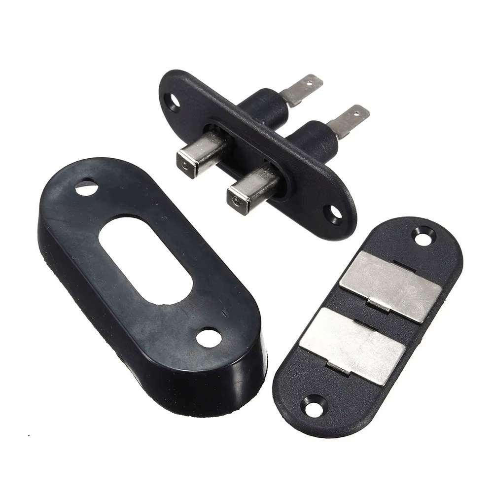 TEMU Interrupteur de Contact pour Verrouillage Centralisé de Porte Coulissante Noire pour Voiture et Fourgon T4 - 'Alarme