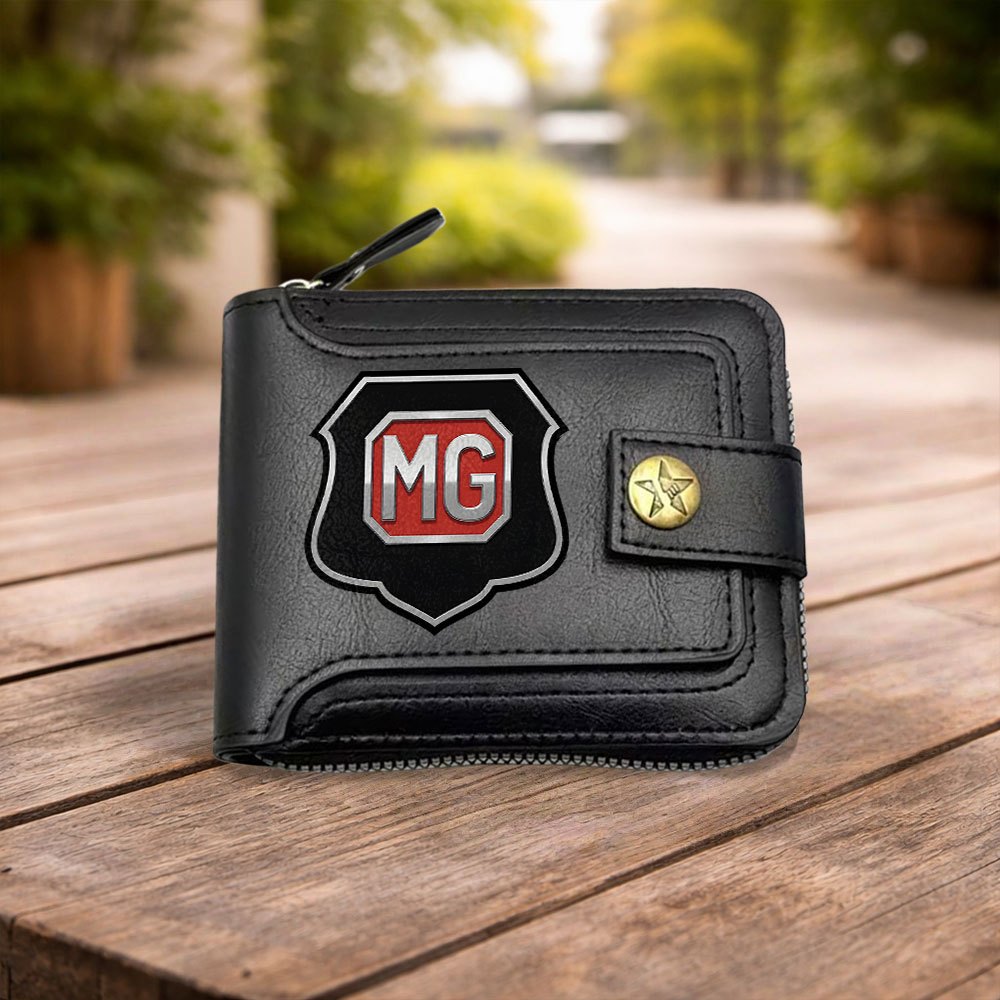 TEMU Men's & Women's Large Capacity Vintage For Shield Wallet Suitable For Cash, Keys, Id Cards, License Holder With Zipper Closure, Multi-card Slots
