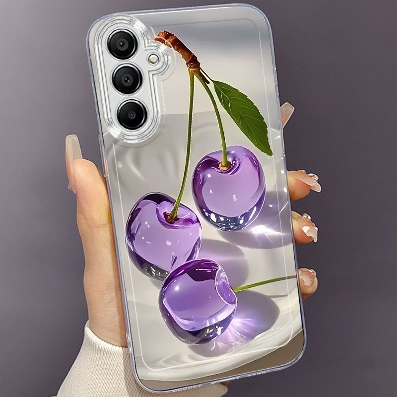 TEMU Cherry Phone Case Suitable For Galaxy A02a03s, Etc