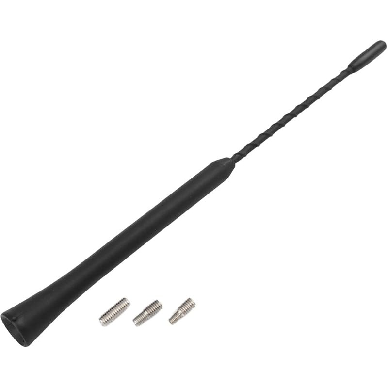 Antenna Am/fm Flexible Antenna Radio Roof Antenna Pole Replacement Antenna Upgrade Black