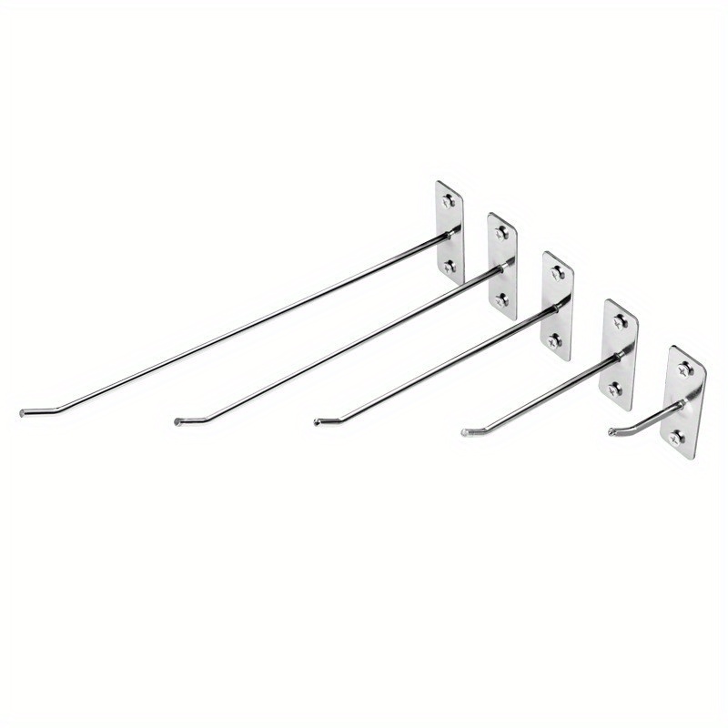 wall hook for bedroom door thickened clothes hook metal wall linear single hook nail wood board electroplated hook