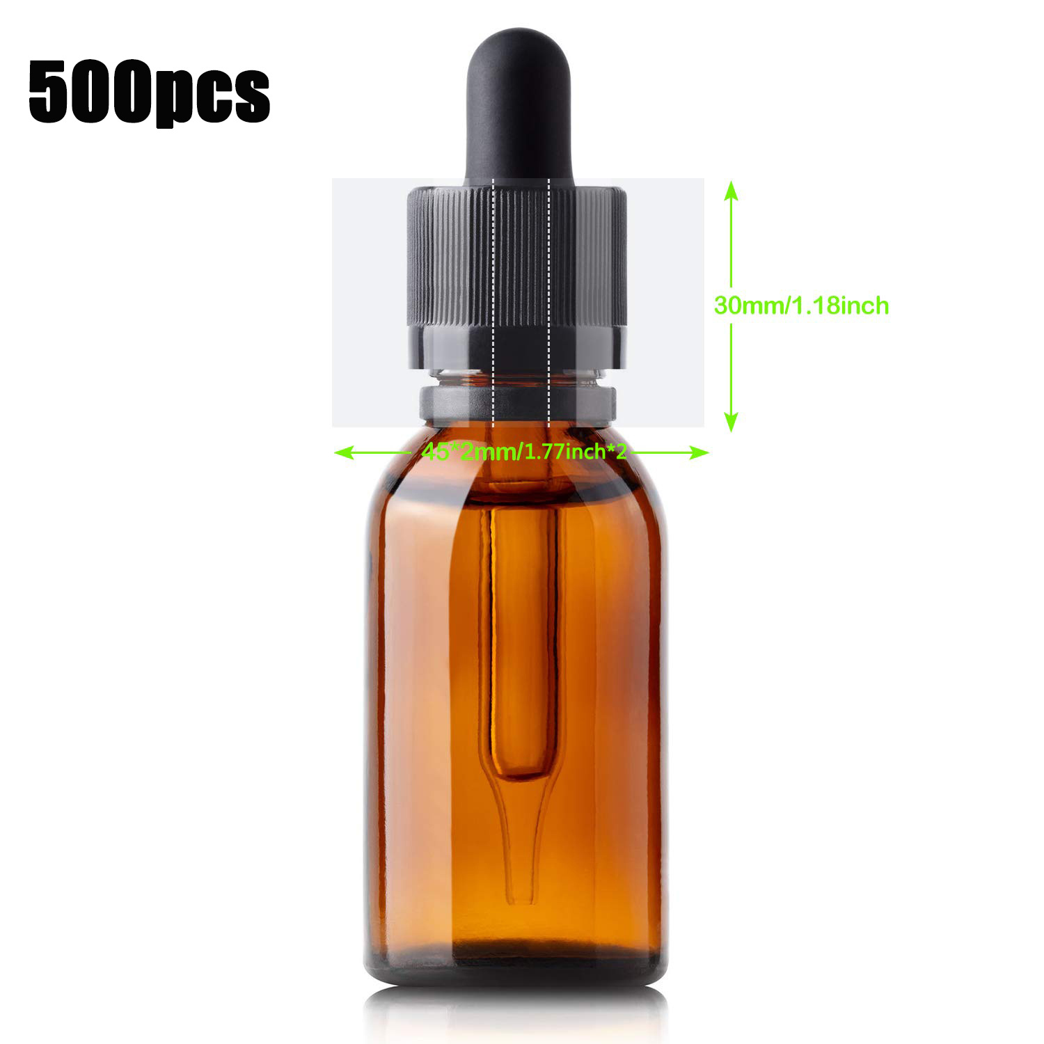 TEMU Lot de 500 manchons thermorétractables pour bouteilles, étiquettes de bouteilles et pots ; Bouchons de bouteille thermorétractables transparents