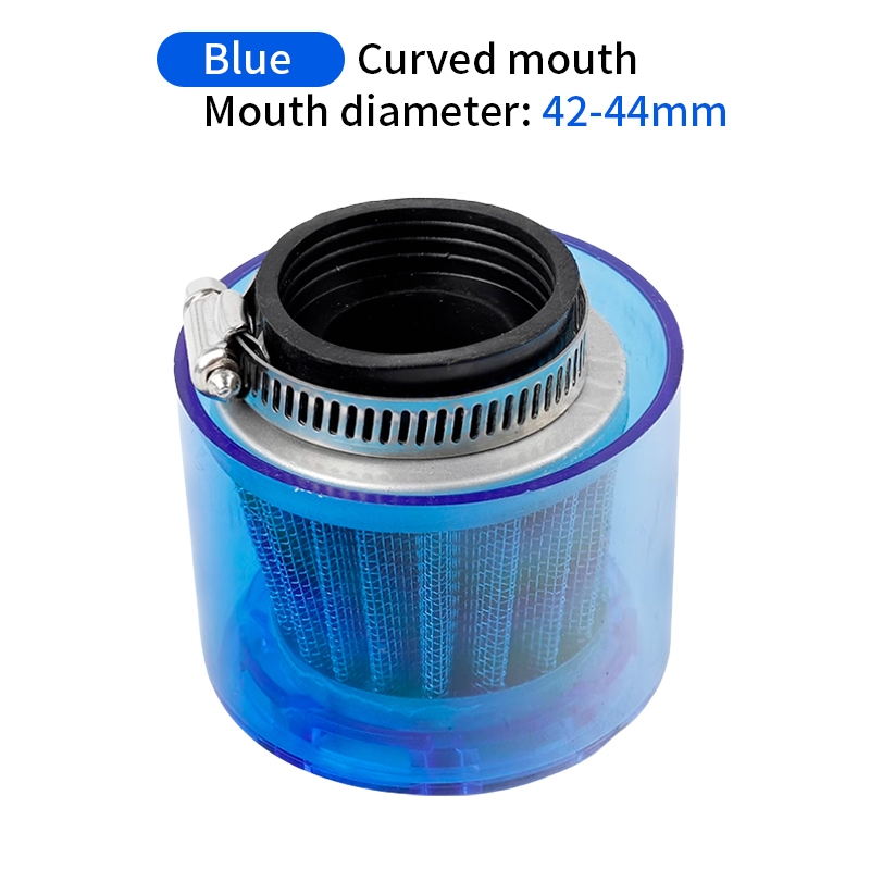 TEMU Waterproof Air Filter For 50-125cc Atv 35mm 42-44mm Durable Motorcycle Air Filter, Atv Air Filter, Offroad Vehicle Filter, Durable Construction,