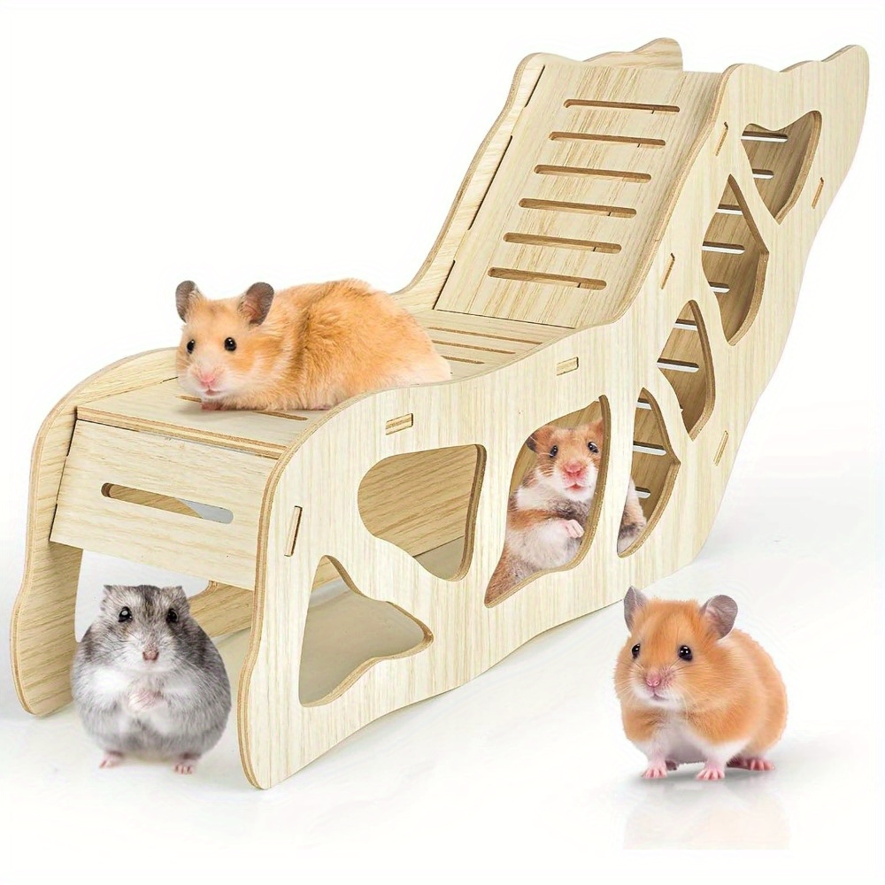 

1pc Hamster Tunnel - Échelle d'escalade pour pour literie ou à des noix, accessoire de décoration pour cage d'animaux