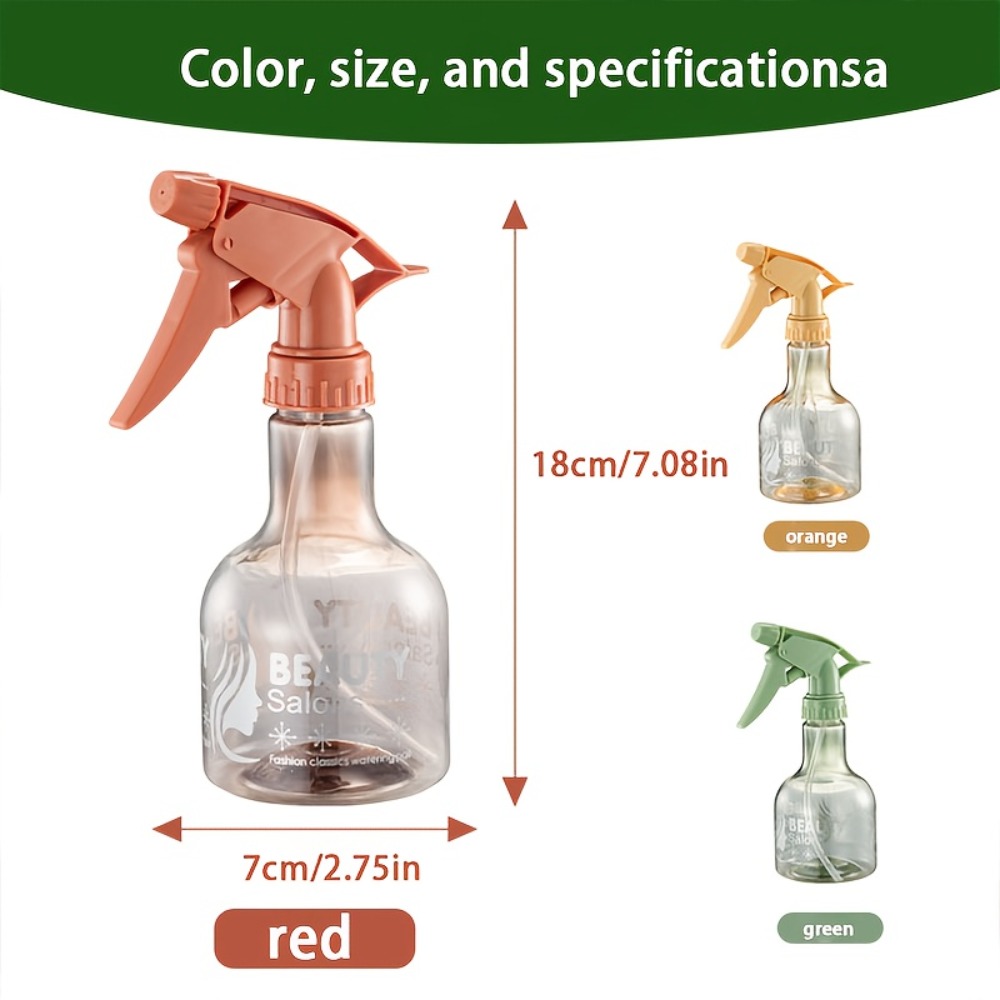 1pc handheld spray bottle with ergonomic grip precise nozzle refillable leak proof sprayer suitable for disinfection gardening home cleaning plant watering battery free   lid compact plastic Product details 0