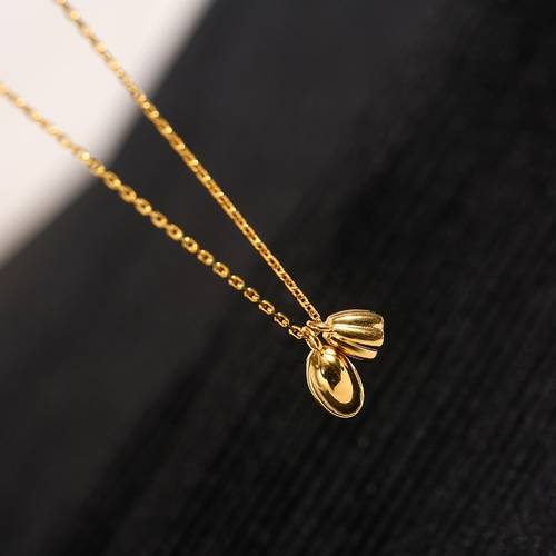 of joy pod steel golden lockbone chain fade resistant jewelry
