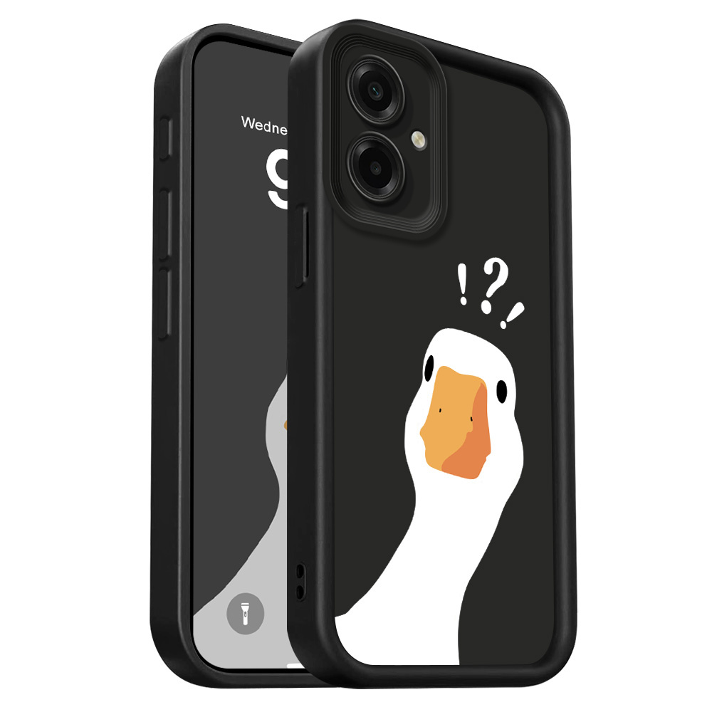 TEMU Чохол для телефону: Чохол Crooked Duck для for Samsung for Galaxy A17 A07 4G 5G Staircase з м'яким покриттям