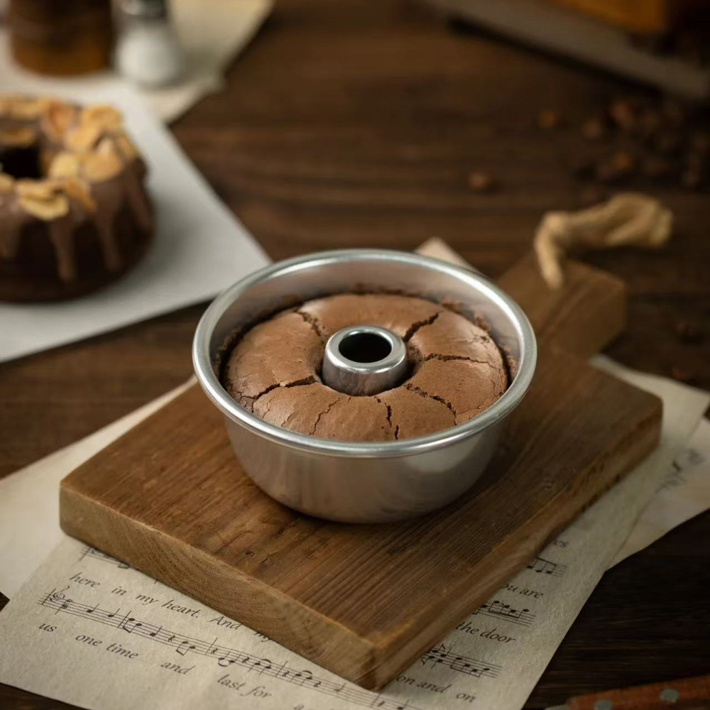 4pcs non stick fluted cake pan elegant baking ideal new year