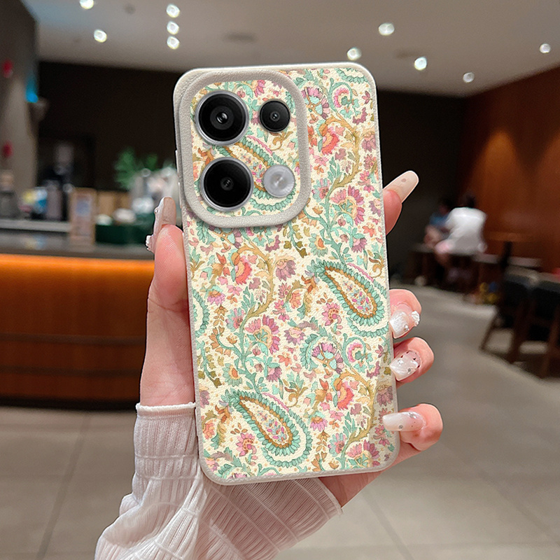 TEMU Estuche Protector Estiloso y Artístico de Pantalla Completa para Redmi Note 13 Pro/Note 12/Note 12 Pro+/Note 11 Pro/Note 11S/Note 10 4G/5G/Note