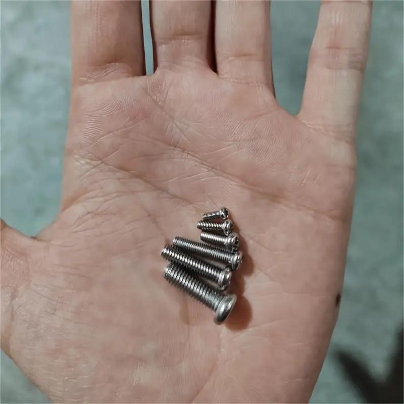 Juego de tuercas y tornillos hexagonales de acero inoxidable - 320 piezas, tamaños métricos M2, M2.5, M3, M4, M5, kit de hardware universal para proyectos DIY y reparaciones