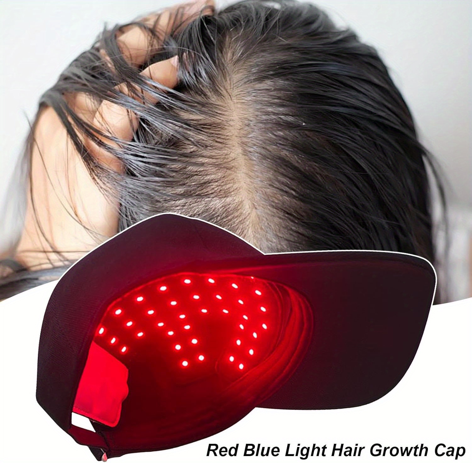 KTS FDA Cleared - Red Light Therapys Cap for Hair Regrowth, Hair Loss Treatments Cap Growth Regrowth,, Hair Loss Treatments for Men Woman with Thin, Strengthen Hair Roots Scalp Care