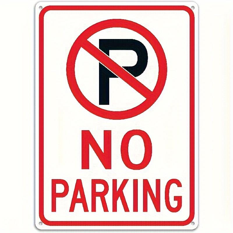 no parking sign sold on Temu United States