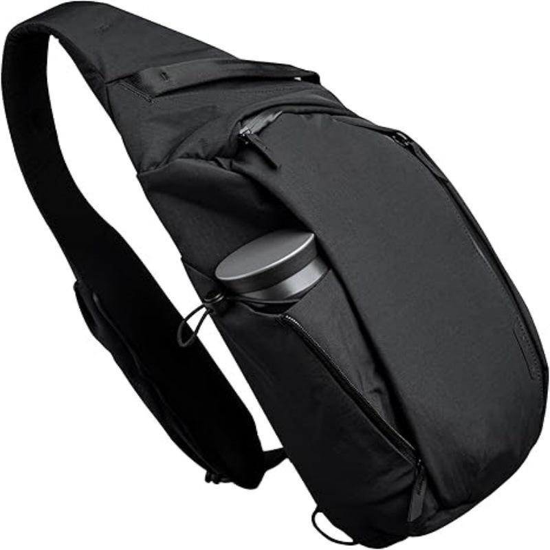 Image of 1 Solid Messenger Bag With Zipper Closure & Lining - Minimalist Handbag Suitable For Casual Daily Use,,, Travel, Zipper Closure & Lining For