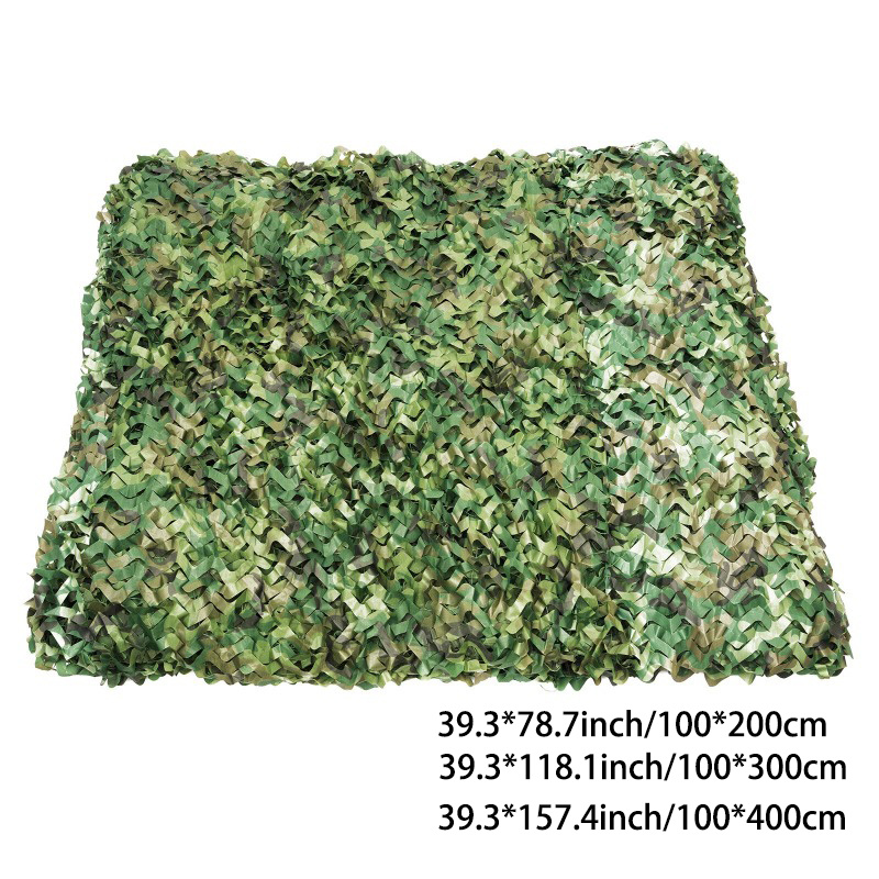 Double-Layer Jungle Camouflage Net for Outdoor Use
