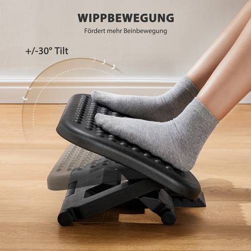 adjustable under desk footrest with massage wheels under desk footrest home office three position height and tilt adjustable