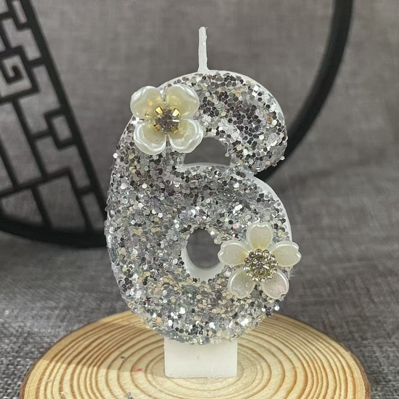 Number Candle Diy Number 0-9 Handmade Candle Holiday Celebration Decoration Supplies Candle