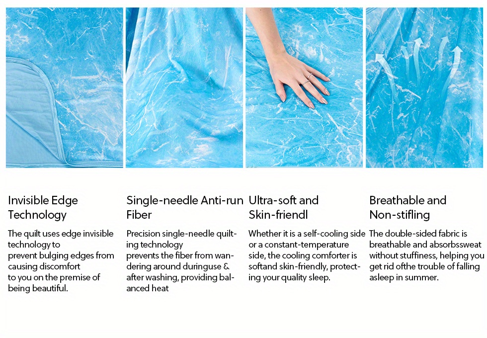 Cooling Blankets for Hot Sleepers - Summer Blanket Thin Lightweight Breathable Soft Double Side Enhanced Blanket for Bed Couch Sofa, Keep Cool for Night Sweats