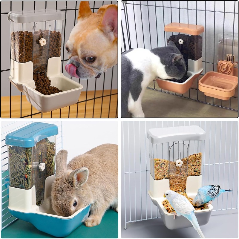 Hanging Automatic Food Dispenser for Small Pets