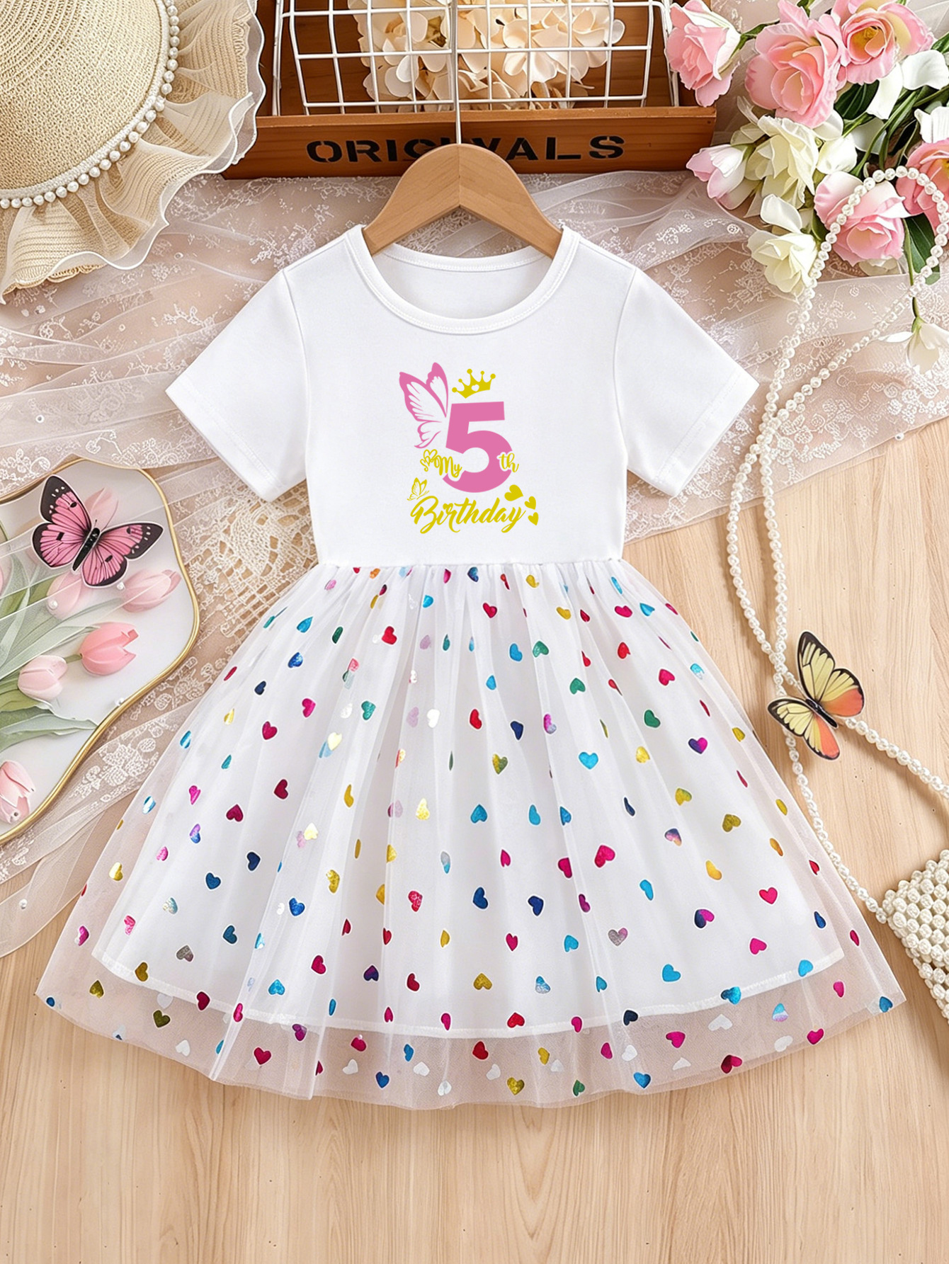 birthday dress for 5 year girl near me Girls Dresses Flower Girl Dress Toddler Sleeveless Tulle Dress Girls Party Dress Girls Dress for Girls Tulle Toddler Dress Toddler Birthday Dress 4-5 Years