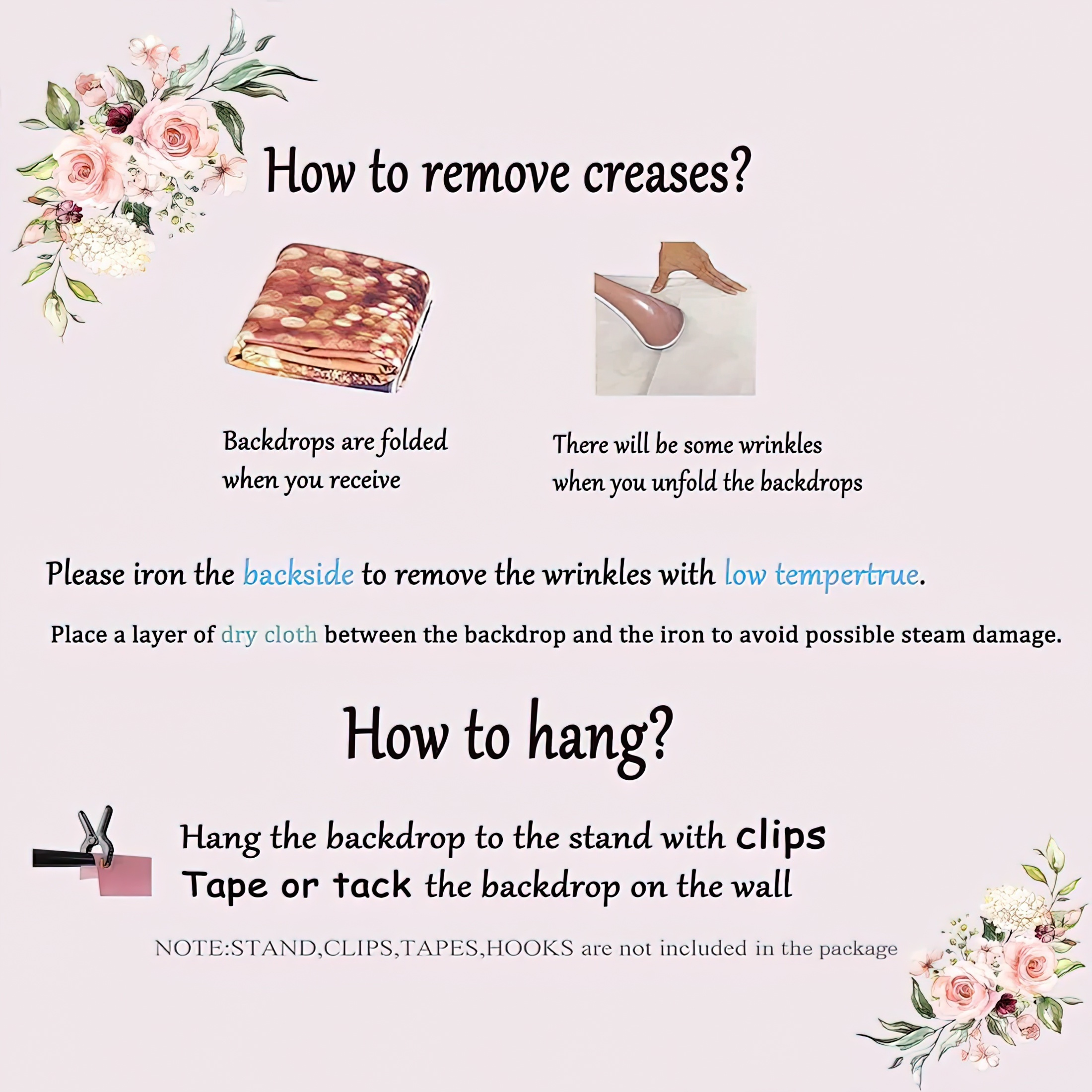 Waterfall Wall Mural - Vibrant Tropical Foliage & Cascading Waterfalls Design, High-Quality, No Electricity Needed for Weddings, Birthdays, Holidays - Indoor/Outdoor Home Decor, Event Decoration | Natureinspired Design | Durable