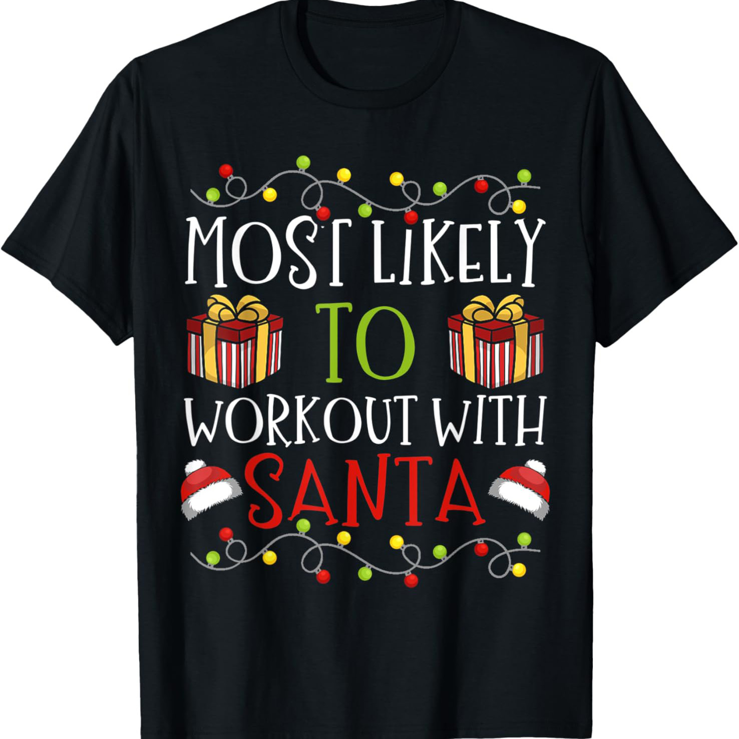 

To Christmas Gym T- Personality - 220g