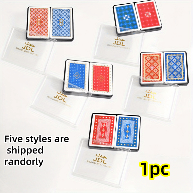 TEMU Playing Cards (red + Blue) High-quality Playing Cards, Quality, Standard Playing Card Size, Playing Cards, High-quality Playing Cards, Party