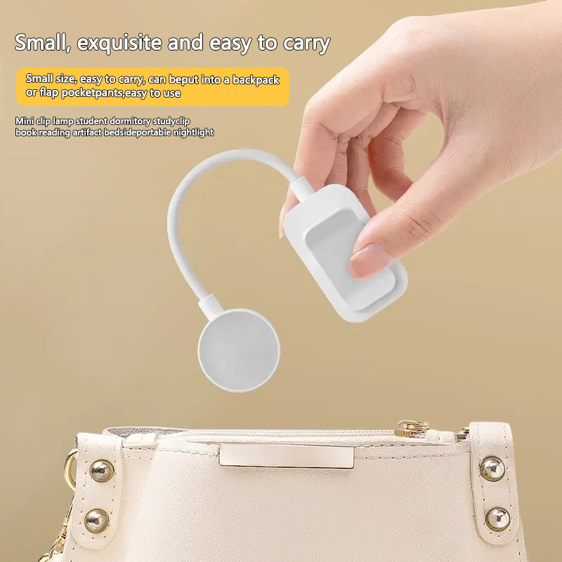 Adjustable Reading Light with 3 Modes, Compact Night Design