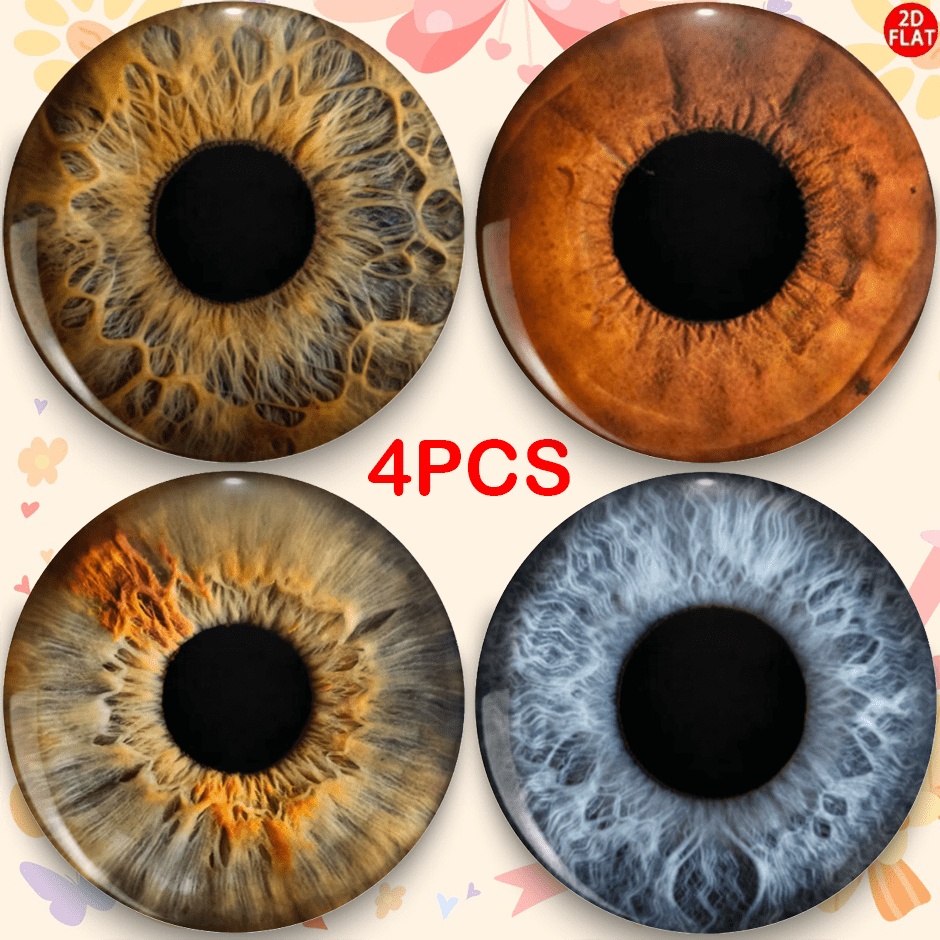 TEMU 4pcs/Set (2D PLAT) Badge Mode - Idéal pour une créativité amusante entre , les et , parfait pour les sacs à dos, badges d'anime, décorations de