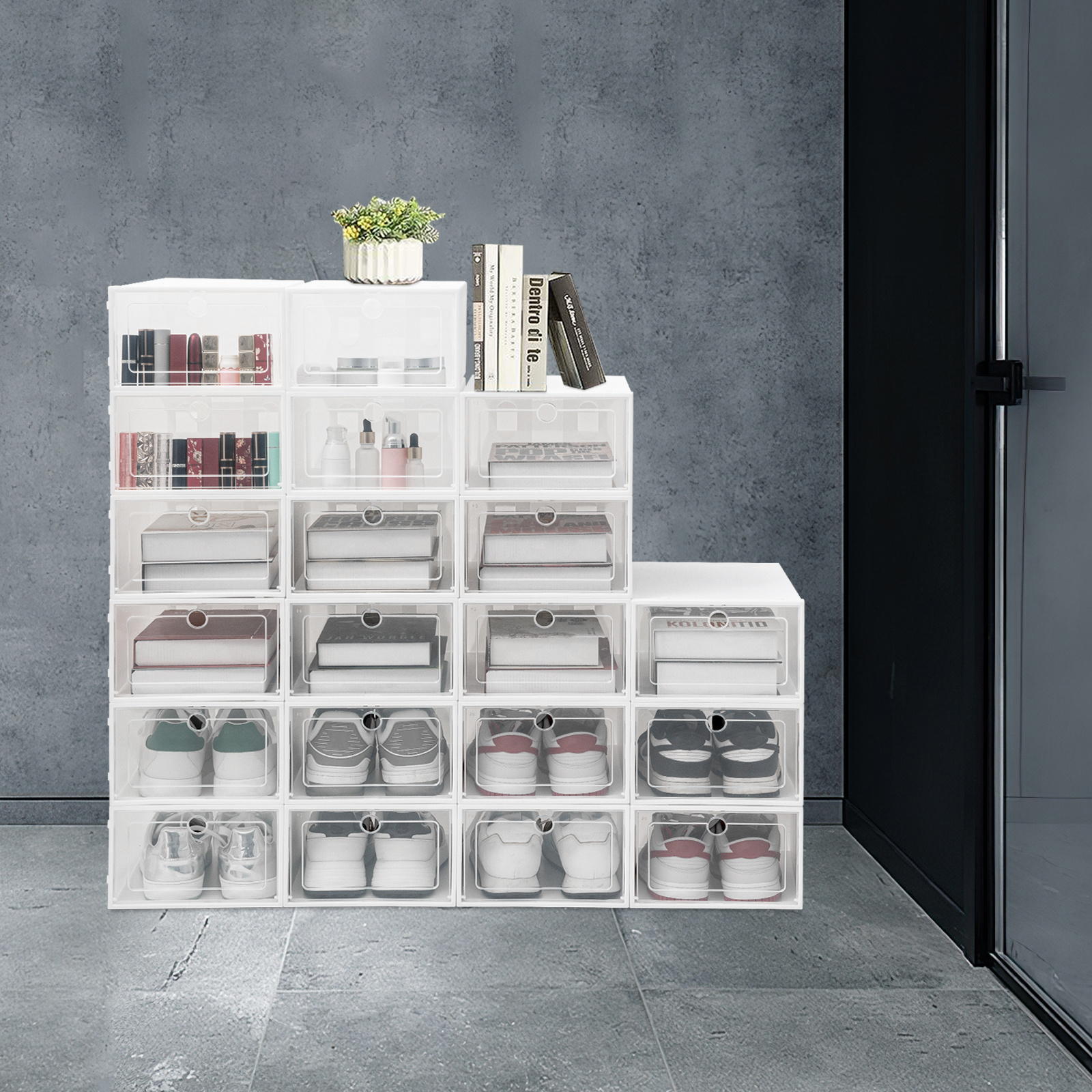 Clamshell Display Rack