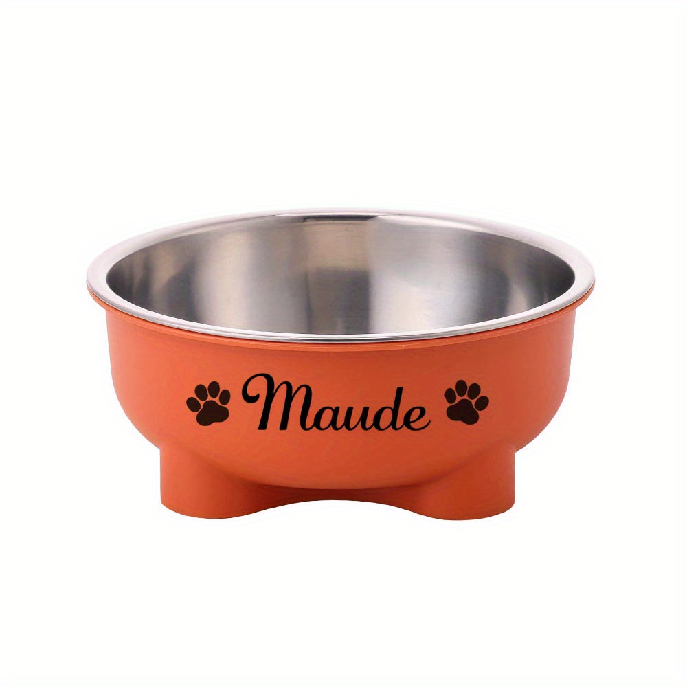 TEMU [custom ]custom , Personalized Pet Bowl Personalized Cat Bowl Custom Pattern Dog Bowl Personalized Pet Bowl