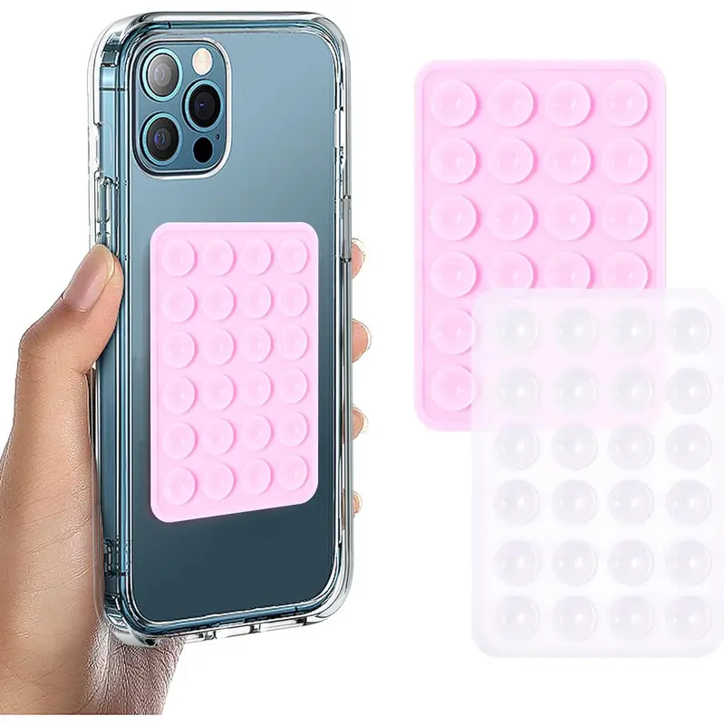 2pcs Suction Phone Case Mount, 24 double-sided suction cup phone holder, Non Slip Sticky Phone Grip for Cellphone * Suction Cup Phone Mount * Holder for Selfies and Videos * sticky phone grip phone ... 2pcs Suction Phone Case Mount, 24 double-sided suction cup phone holder, Non Slip Sticky Phone Grip for Cellphone * Suction Cup Phone Mount * Holder for Selfies and Videos * sticky phone grip phone ...
