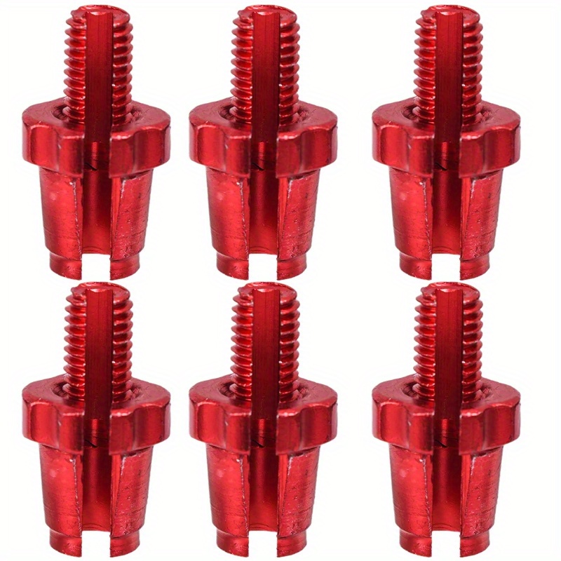 TEMU 6 pezzi - Regolatore Leva Freno Bici M7, Bullone Manubrio Freno Mountain Bike, Dadi Freno in di Alluminio per Bici da , Accessori per Ciclismo