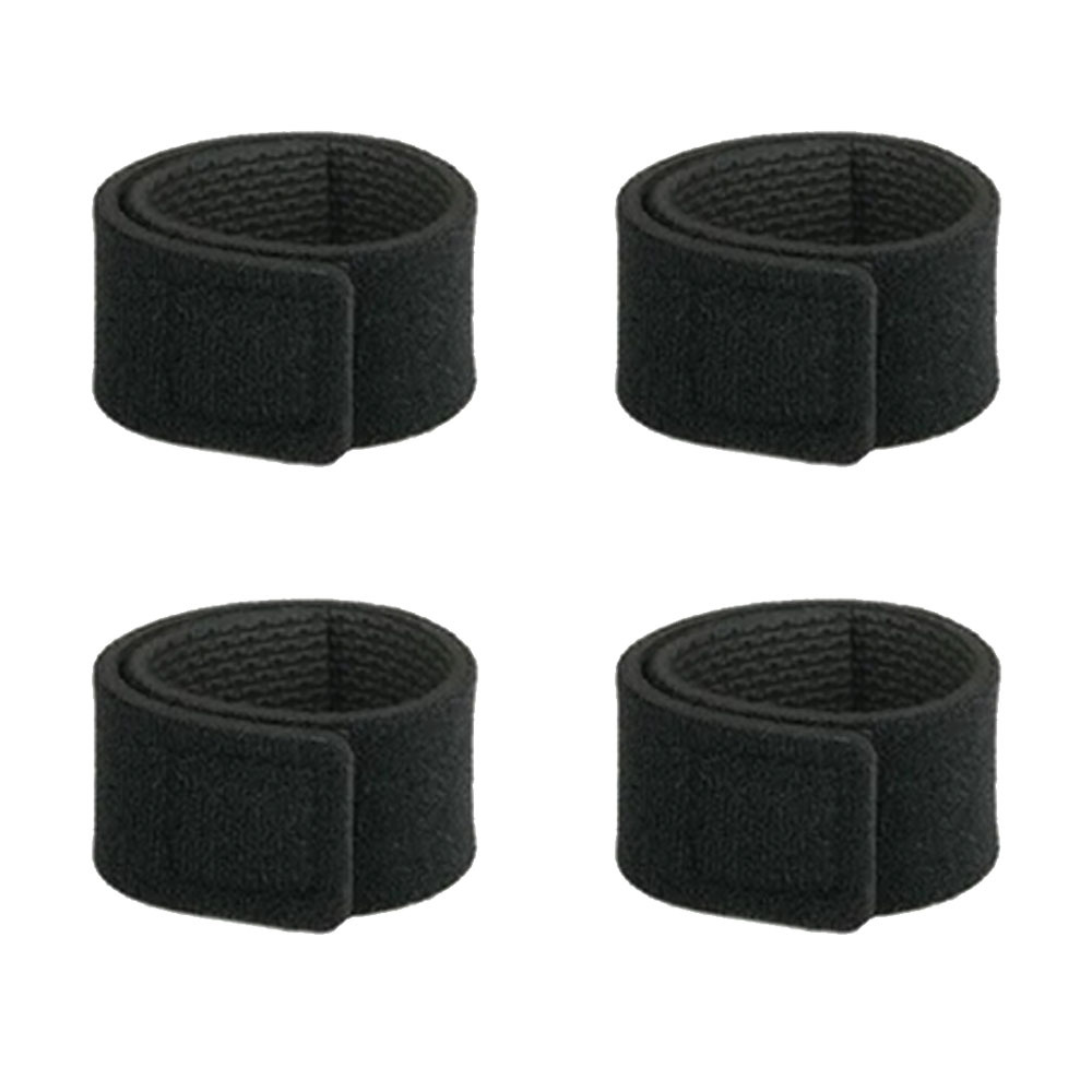 TEMU 4pcs Fishing Rod Holder Pole Belt Fastener Suspenders Strap Elastic Cable Fishing Rod Storage Tool Tackle Box Accessories