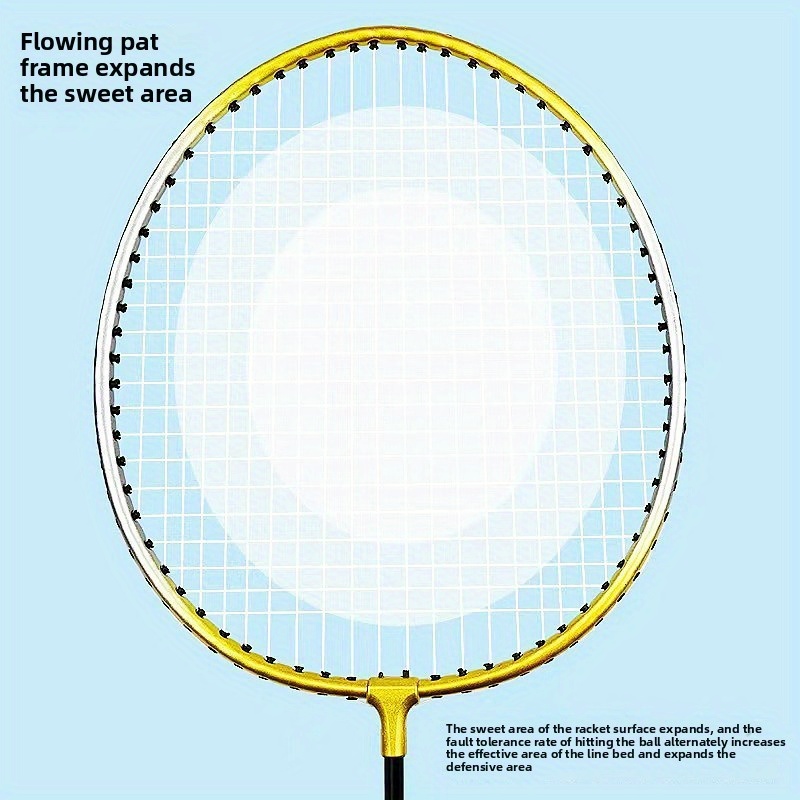   2 pack badminton training and entertainment racket Product details 5