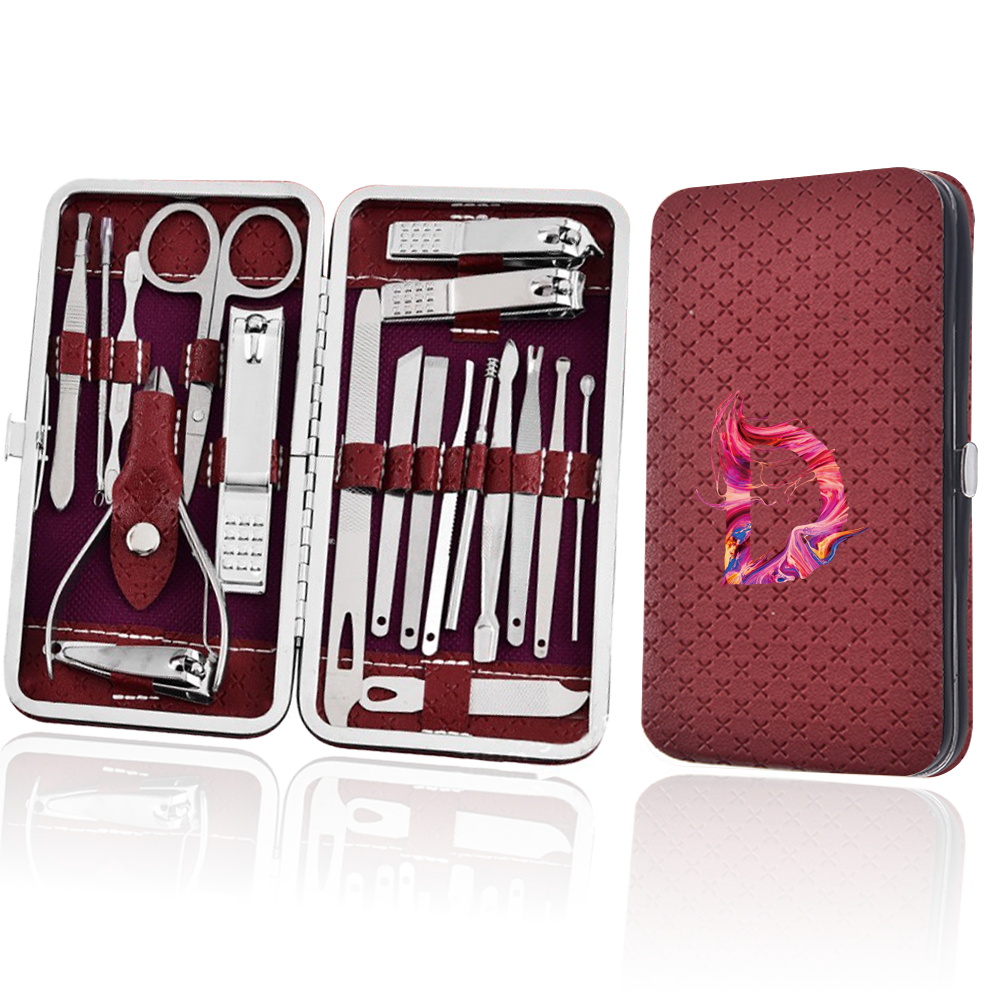 Durable Manicure Set for Daily Use with Case