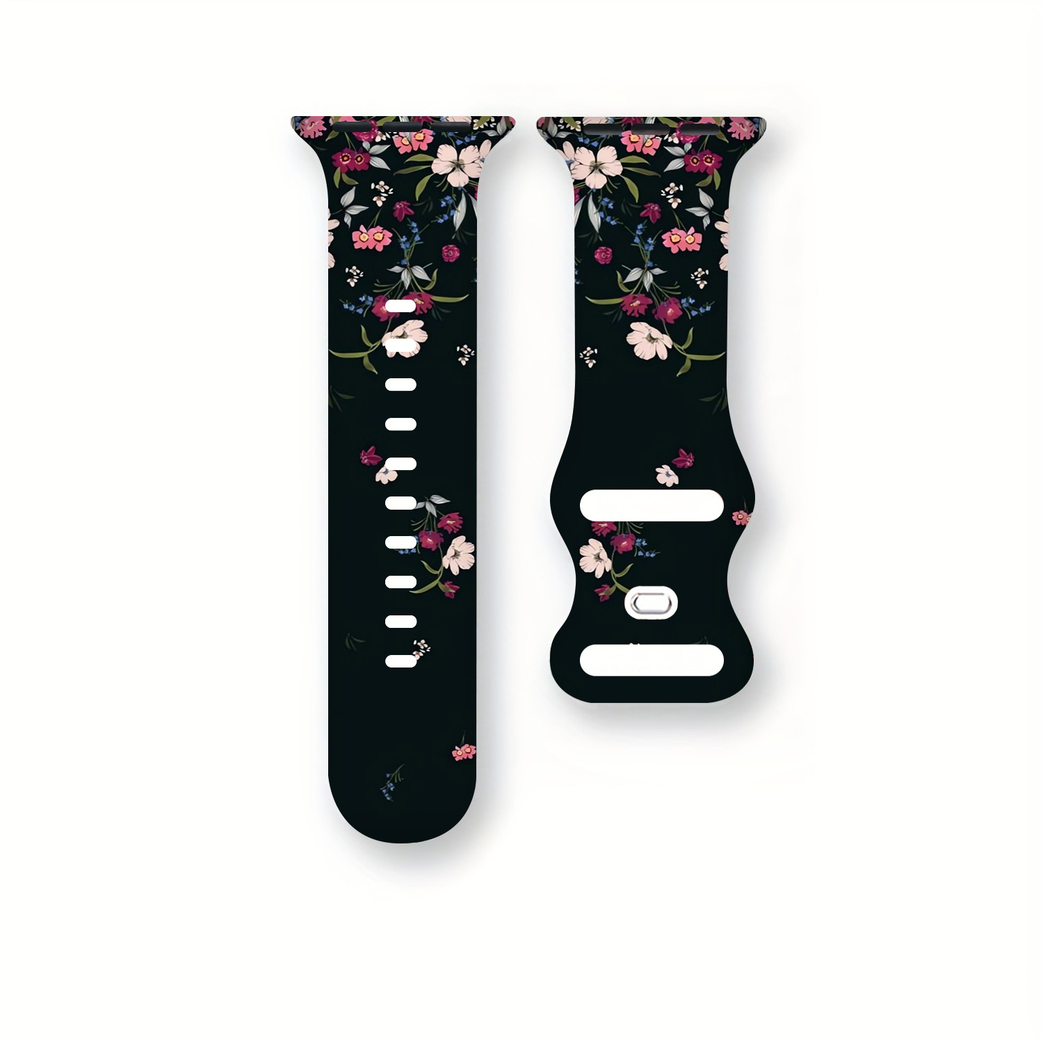 TEMU For Smartwatch Strap | Designed For For Iwatch | Fits /2/3/4/5/6/7/8/9/10/11/ultra/se And Sizes 38/40/41/42/44/45/49mm | Black Background With