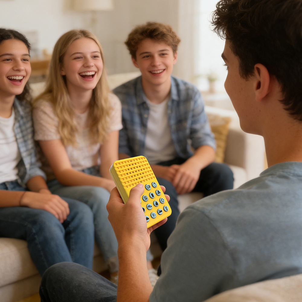 Yellow Sound Effects Machine, Fun Daily Sound Effects Toy
