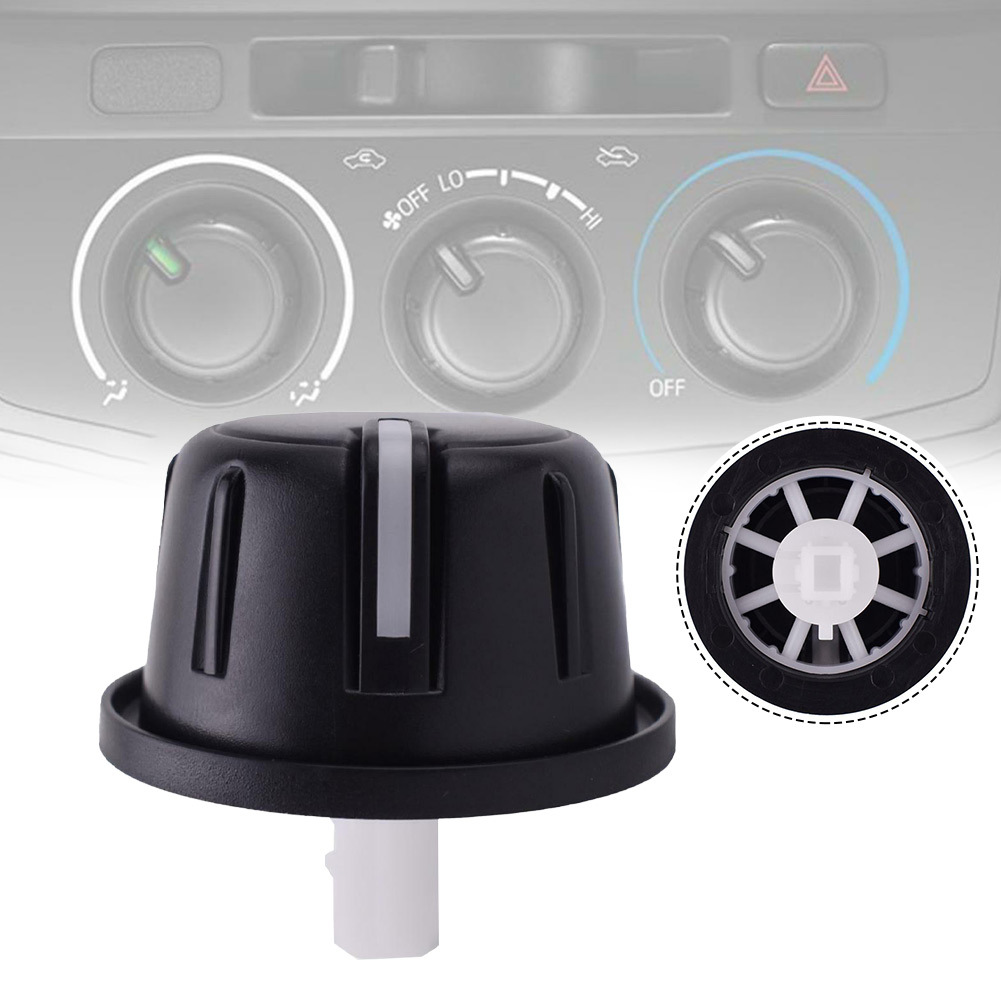 TEMU Car Air Condition A/ Control Switch Knob 55905-0k340 For Hilux -15 Black Plastic Air Conditioner Switch