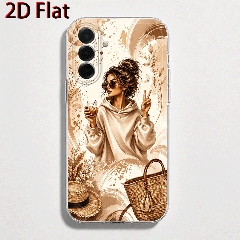 TEMU Phone Case: 2d Flat 
