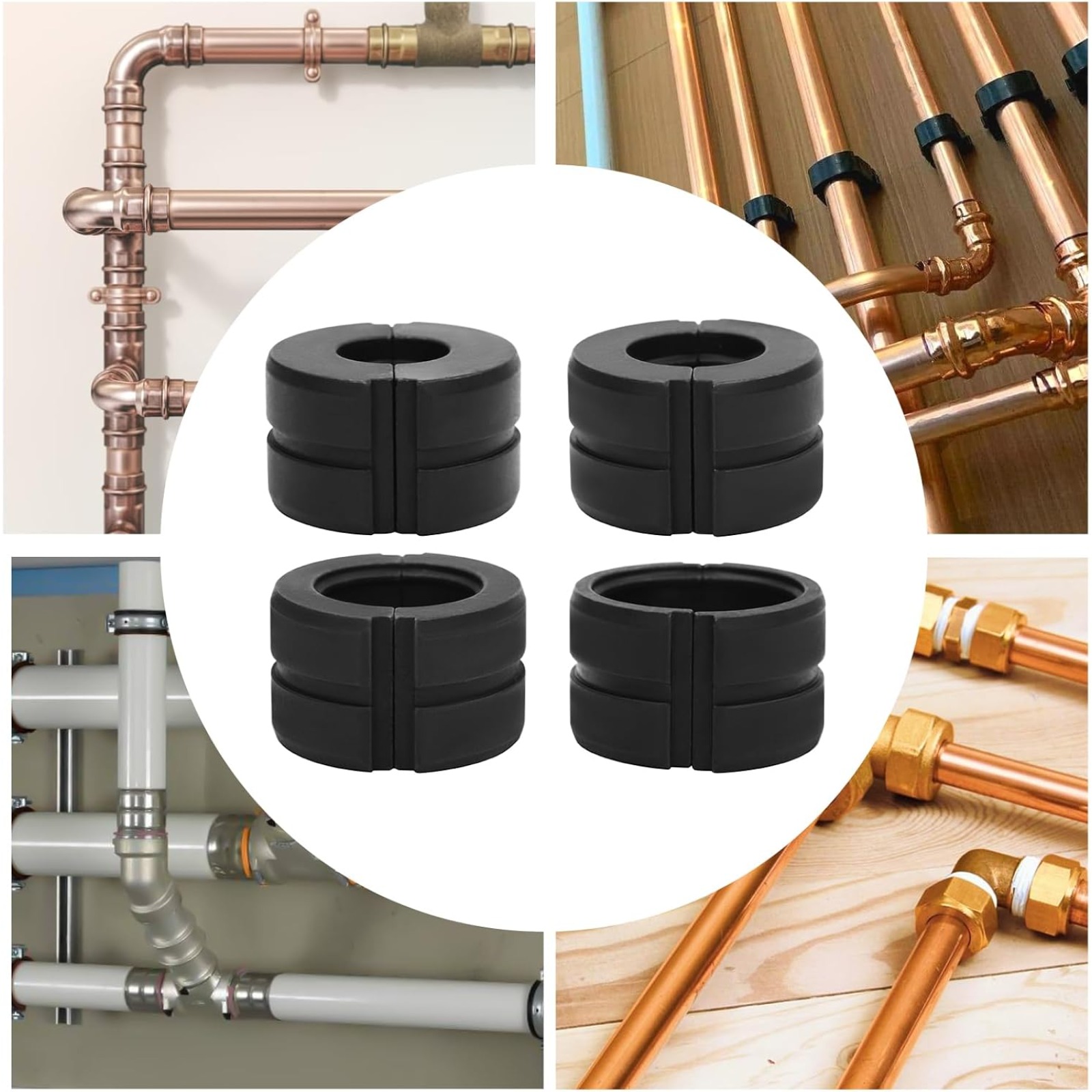 TEMU Mâchoire de sertissage 16 à 32 avec contour en U pour 16mm, 20mm, 25mm, 32mm, insert de mâchoire compatible avec le de tuyaux en cuivre utilisés