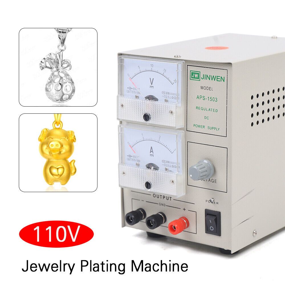 

1503 Jewelry Electroplating - , Us , & Portable For , Silvery, Copper Plating