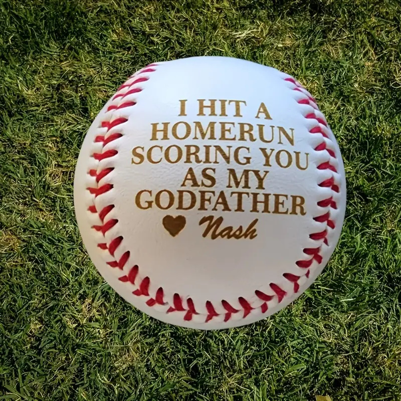 TEMU Personalized Softball Gifts For Dad, A For Fathers Or Grandfathers, Ideal For To Give As A Gift