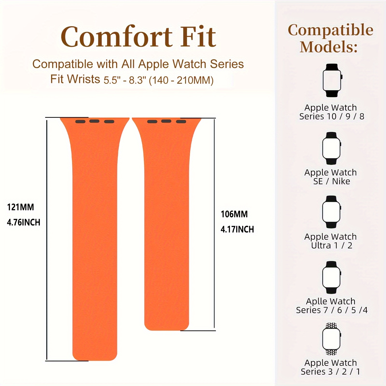 The Magnetic Watch Strap Is Suitable for the New Magnetic Strap of the Apple Watch Series Ultra11/10/9/8/7 SE 6/5/4/3/2/1, Compatible with the 38/40/41/42/44/45/46/49mm Men's and Women's Creative Spring/summer Sports Strap