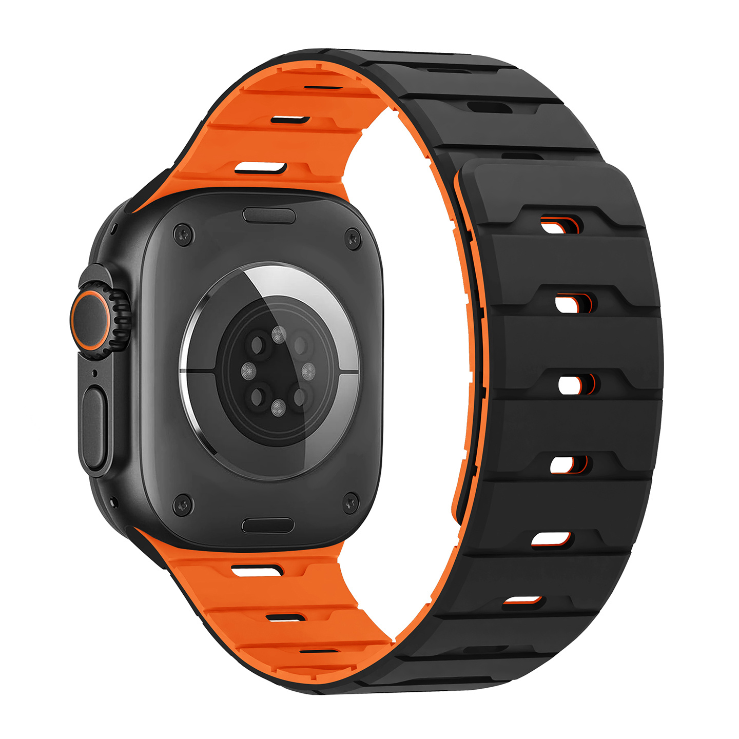 TEMU Correa magnética de un solo bucle para Apple Watch Series 11, 40mm/41mm/38mm/42mm S10/44mm/46mm/45mm/49mm, pulsera unisex, correa y transpirable