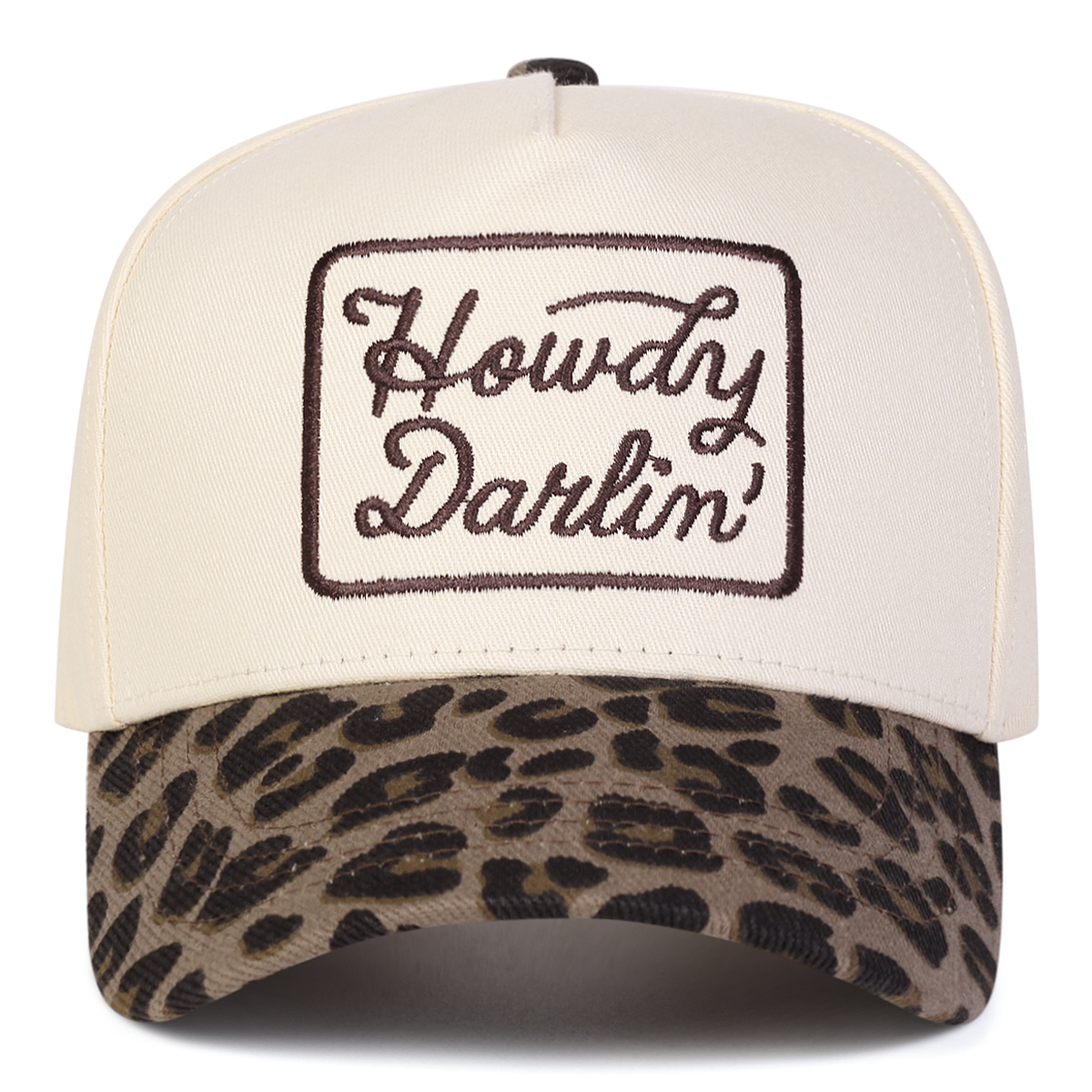 TEMU 1 Men's Howdy Baseball , Fashionable Five-panel Hat, Adjustable Outdoor Casual For Spring, Autumn, Travel, Beach Parties
