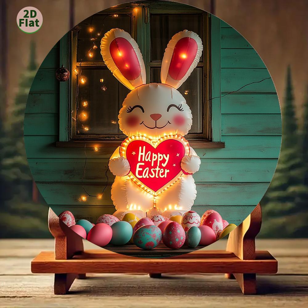 Easter Window Lights Decorations With Timer, Battery Powered 4Pack
