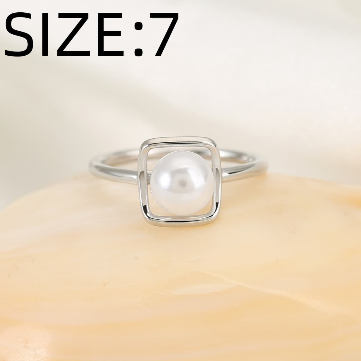 Unisex Copper Starlight Dotted Personalized Fashion Ring