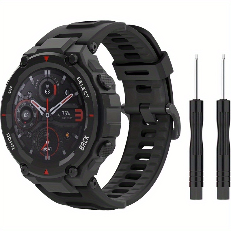 Soft Replacement Sport Band, Compatible With And Pro Smartwatches, Easy To Remove And Install, Soft Replacement Sport Band, Breathable Wristband, Includes Screwdriver, Unisex Couple Watch Band