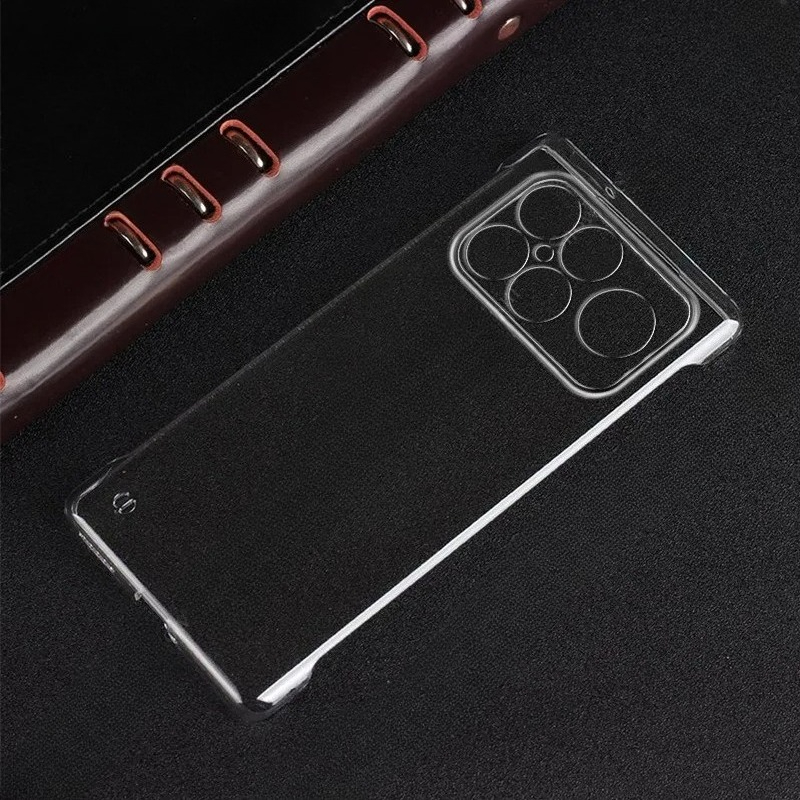 TEMU Phone Case - Slim, Clear, And Transparent Hard Case Made Of Plastic For Xiaomi Poco F5, F6, F7, F8 Pro, Poco F8 Ultra, X6 Pro, And X7 Pro Phone